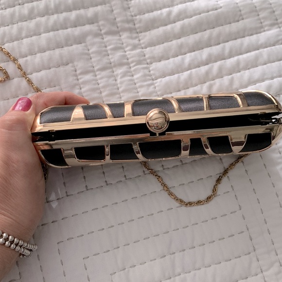 Sephora small black/gold purse - Picture 5 of 7